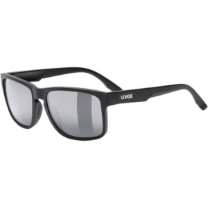 Okulary UVEX Poise P black matt smoke