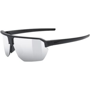 Okulary rowerowe UVEX Vectiv set black matt mirror silver