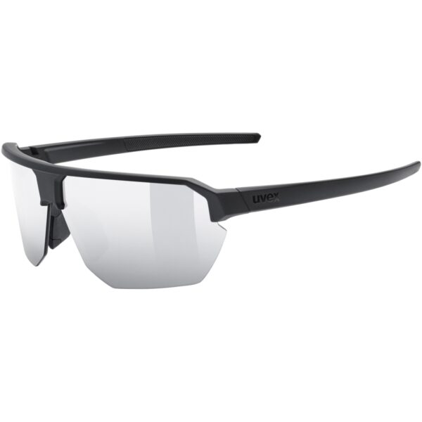 Okulary rowerowe UVEX Vectiv set black matt mirror silver