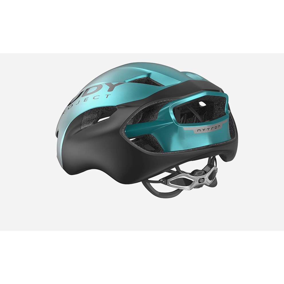 Kask rowerowy Rudy Project Nytron pearl emerald black metal matte