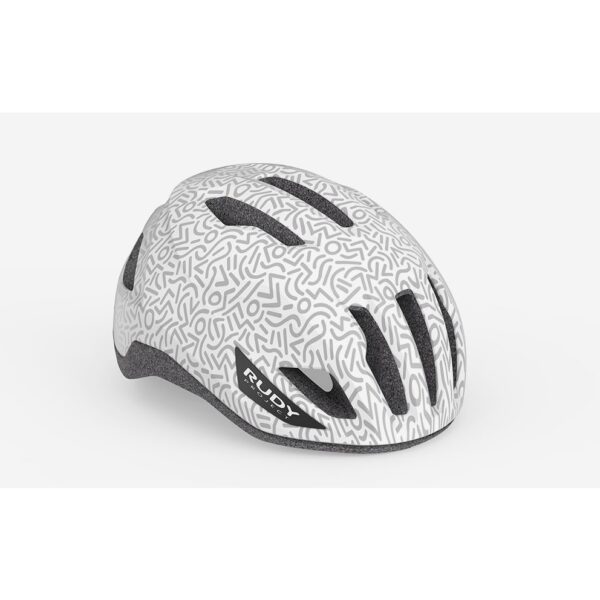 Kask rowerowy Rudy Project Sinergy white doodle matte