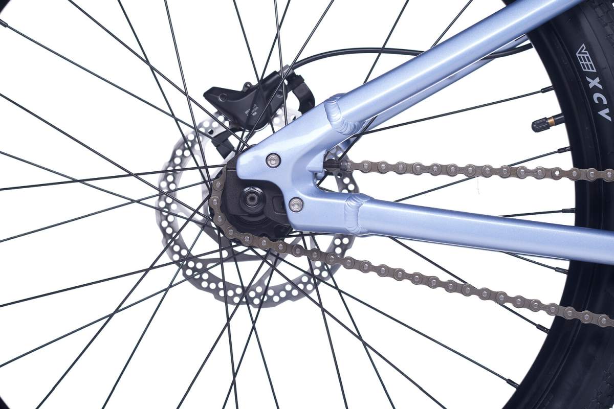 Rower dziecięcy ACADEMY S-GRADE PUMP 5 (24") Frost