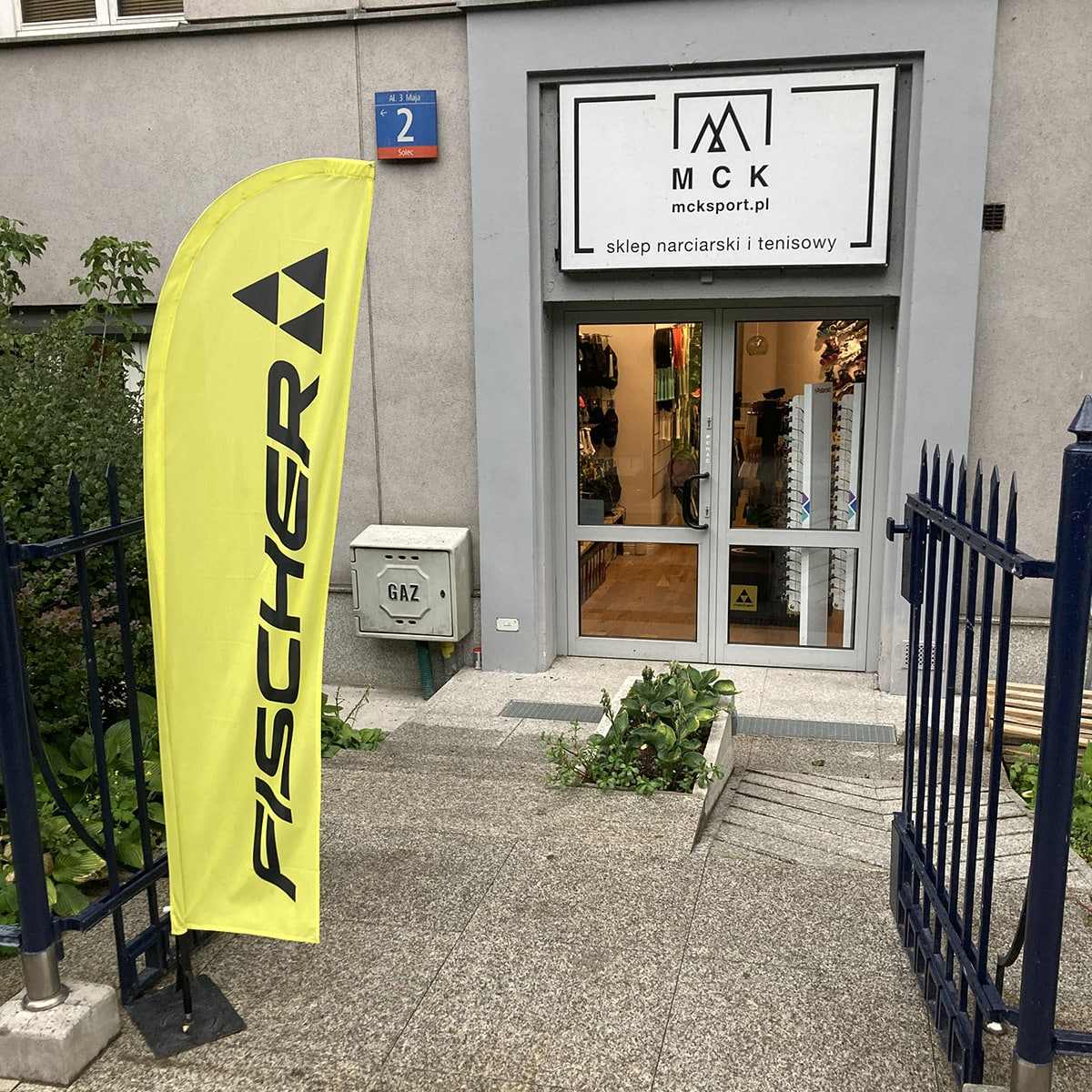 Sklep narciarski, tenisowy i rolkowy MCK Sport Warszawa Powiśle