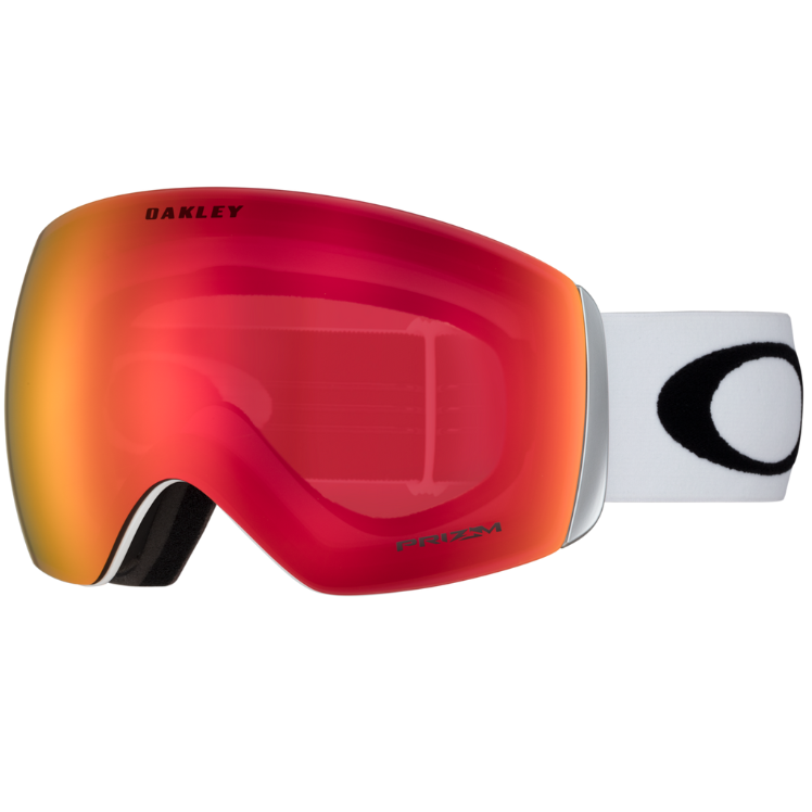 Gogle Oakley Flight Deck™ M Matte White / Prizm Snow Torch Iridium Lenses