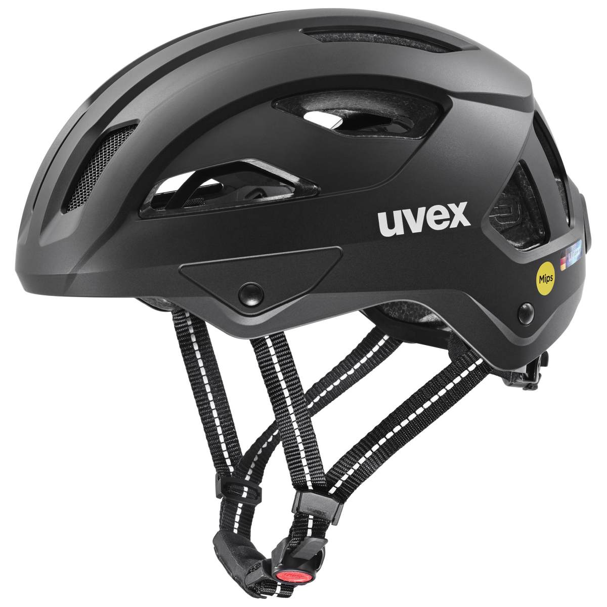 Kask rowerowy UVEX City stride MIPS black matt