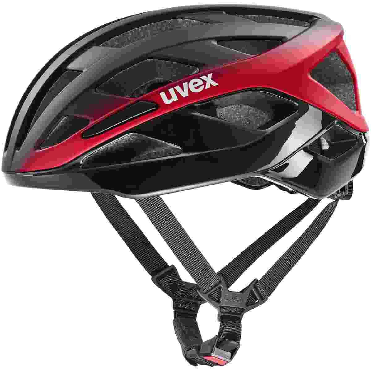 Kask rowerowy UVEX I-volute black red matt