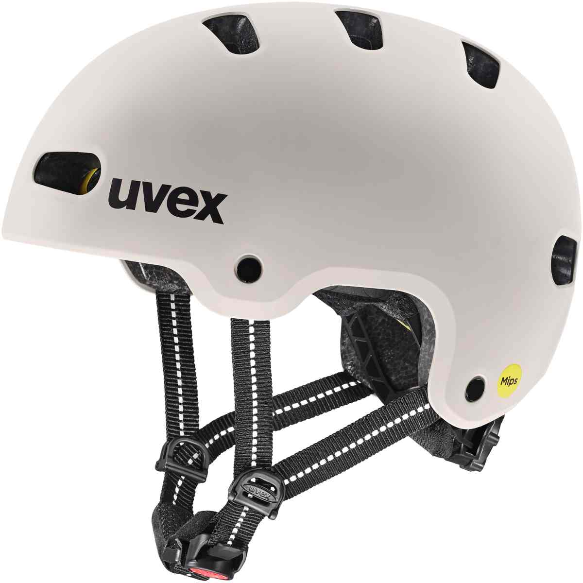Kask rowerowy dziecięcy UVEX Kid 4 warm grey matt