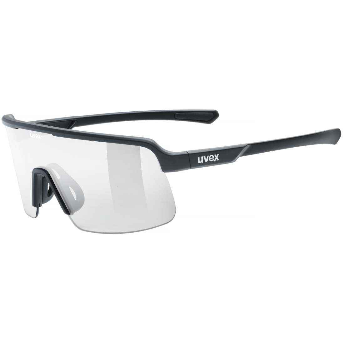 Okulary rowerowe UVEX Dyrt black matt clear
