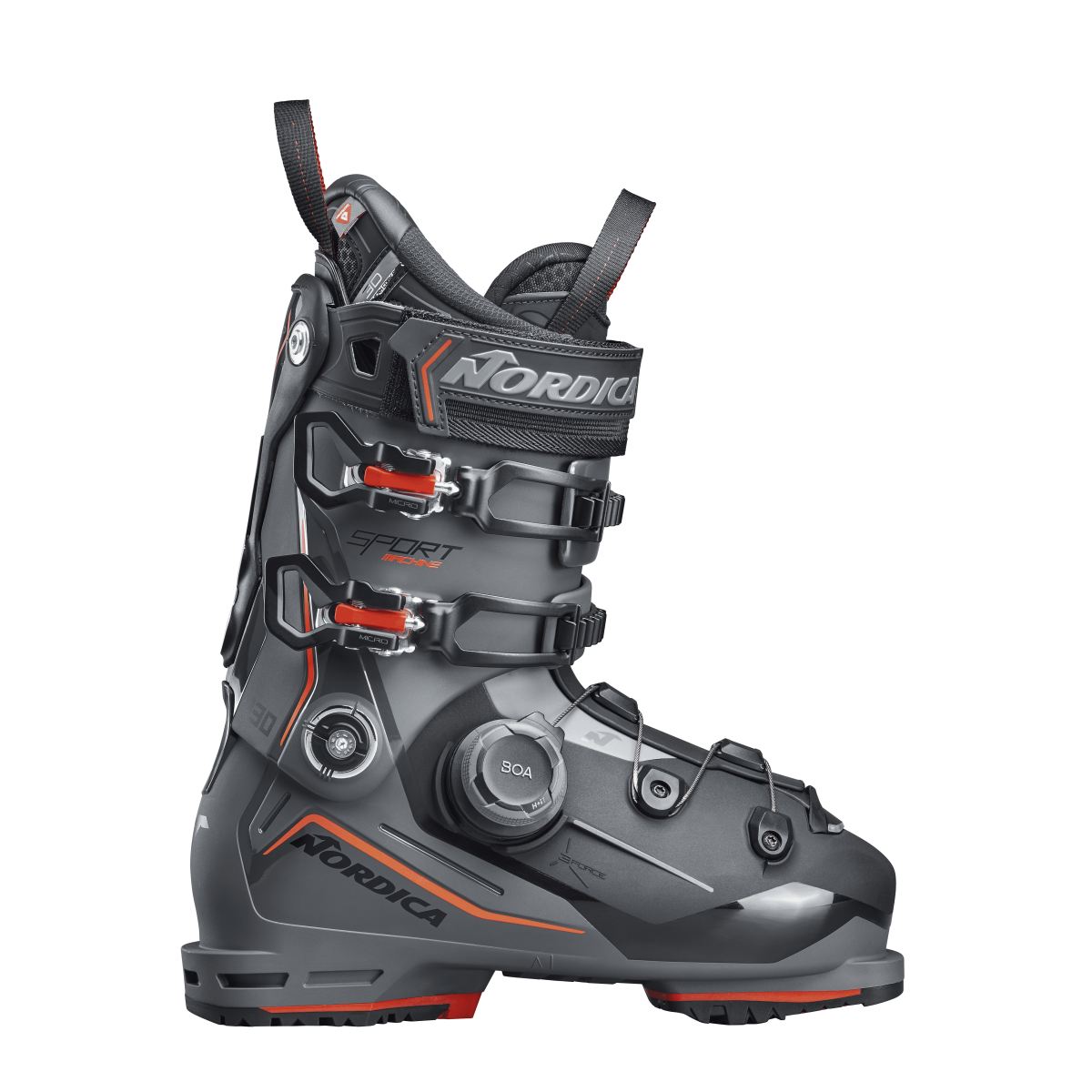 Buty Nordica SPORTMACHINE 3 130 BOA GW Anthracite/Black/Red 2027