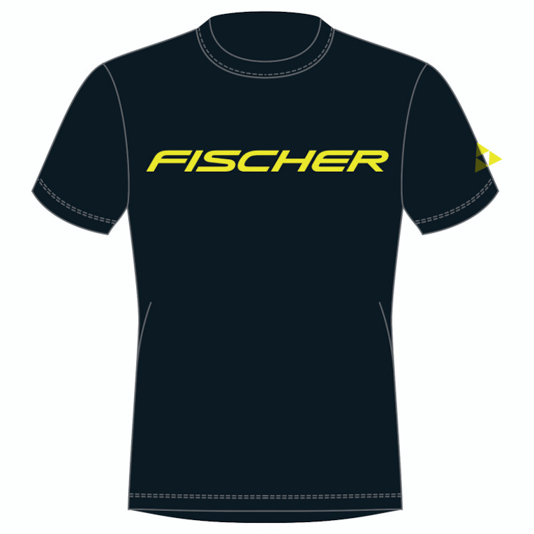 T-shirt FISCHER Kaprun black