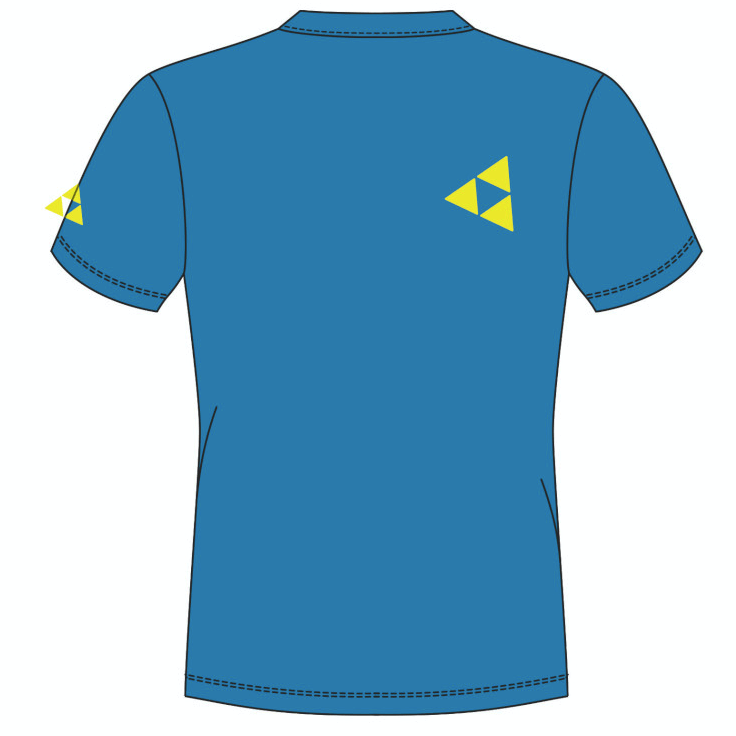 T-shirt FISCHER Kaprun blue - obrazek 3