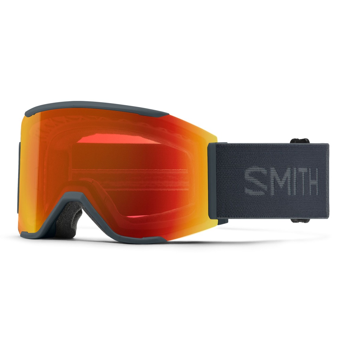 Gogle SMITH SQUAD MAG Slate ChromaPop Everyday Red Mirror + Chromapop Storm Yellow Flash