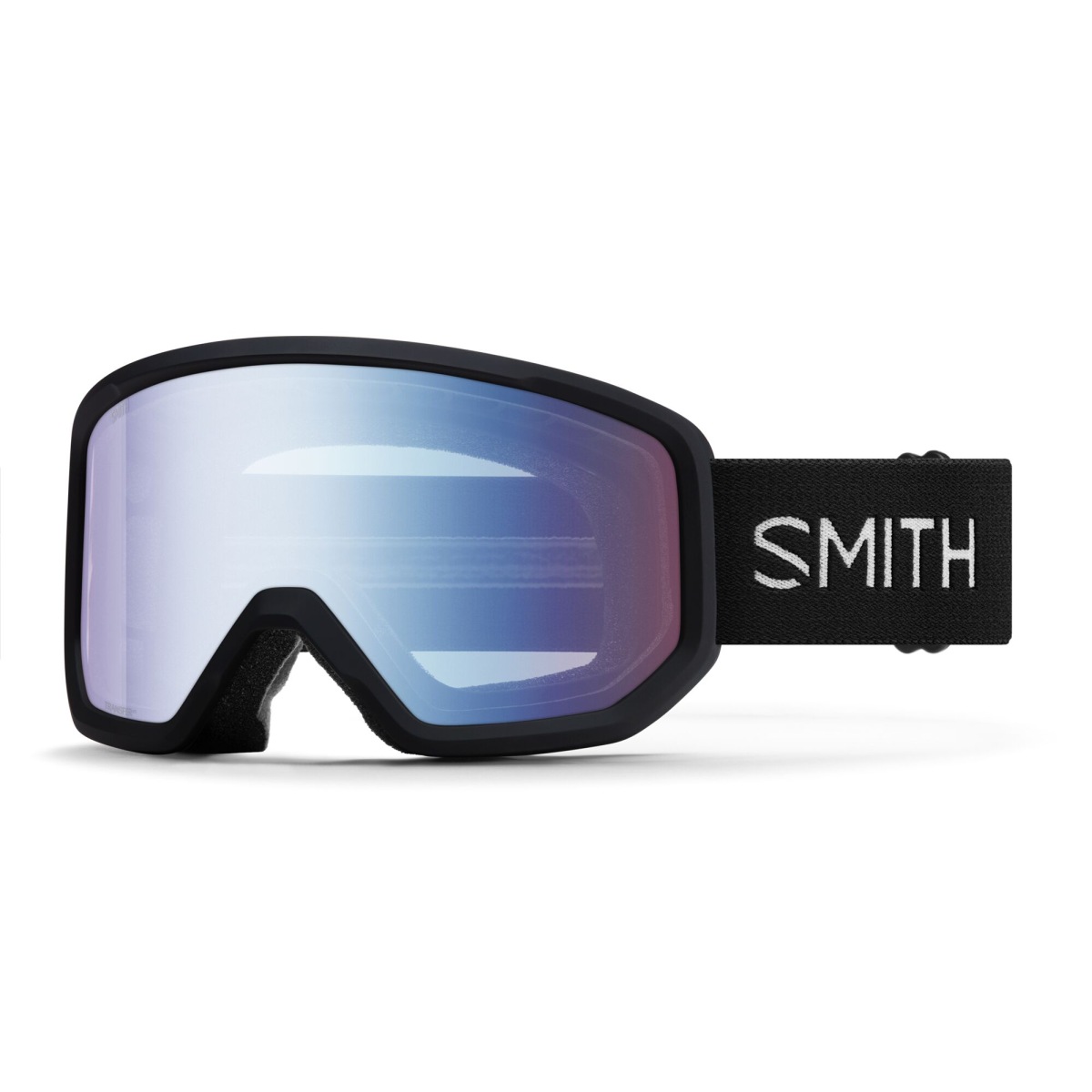 Gogle SMITH Transfer Black Blue Sensor Mirror 2026