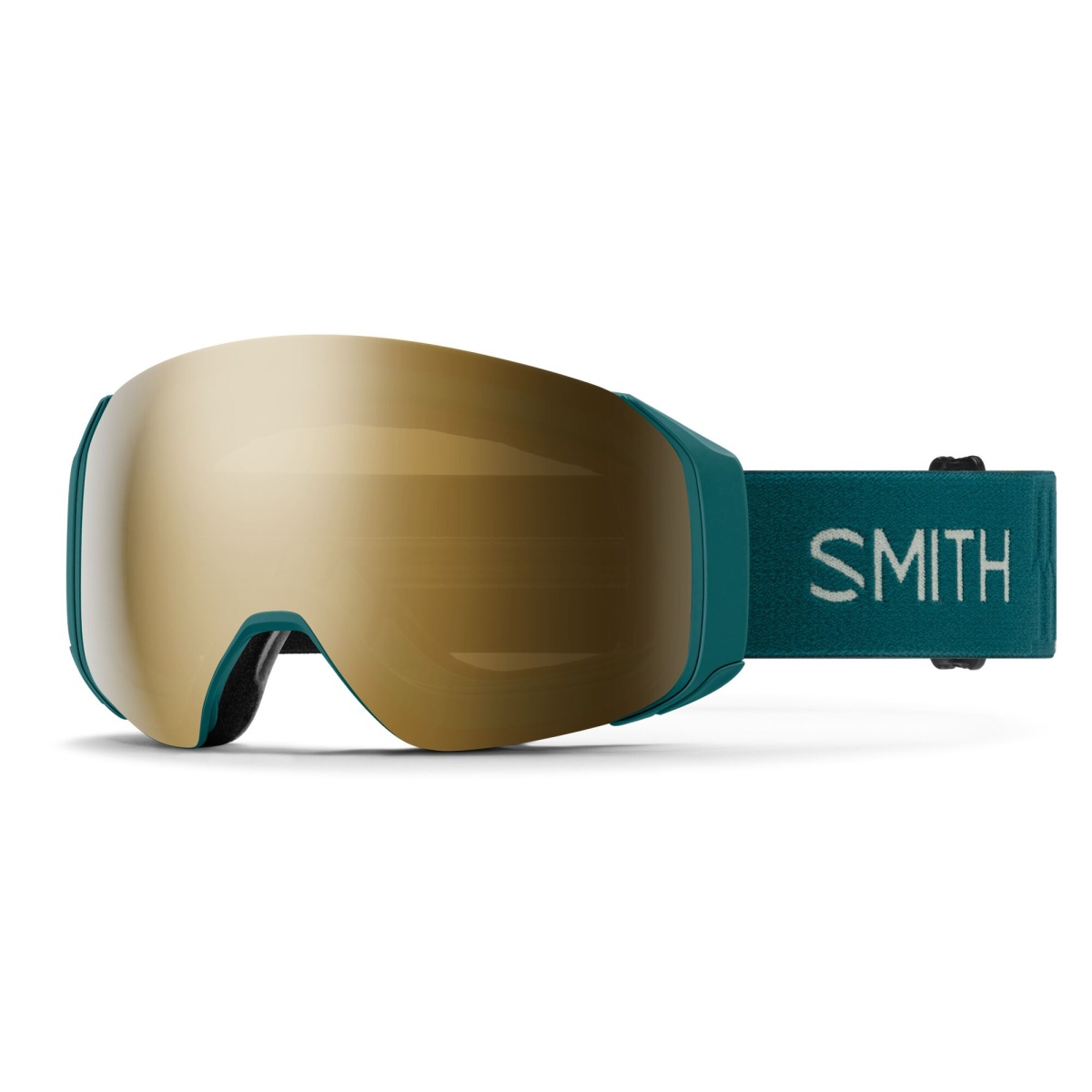 Gogle Smith 4D Mag S Malachite ChromaPop Sun Black Gold Mirror + ChromaPop Storm Blue Sensor Mirror