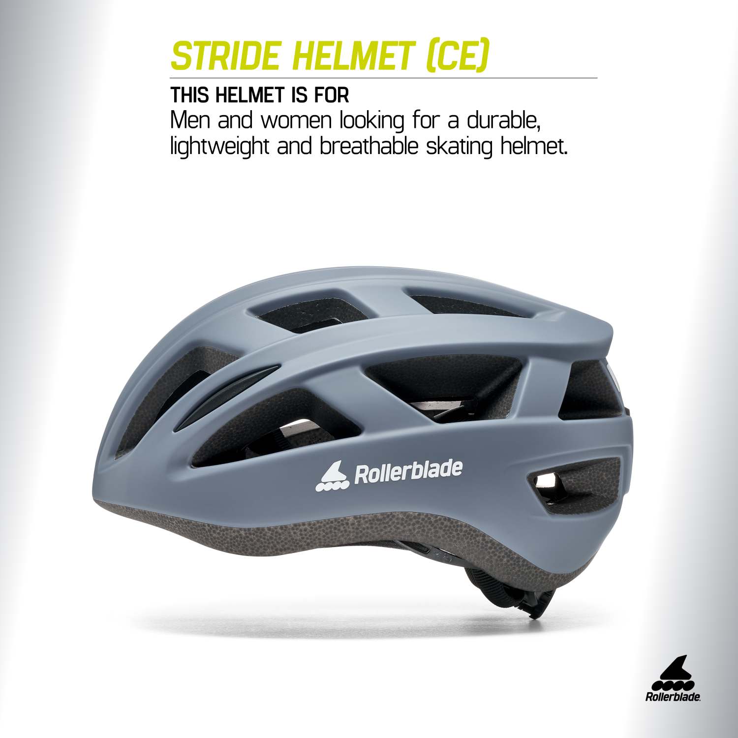 Kask Rollerblade Stride Helmet Lunar Blue - obrazek 4
