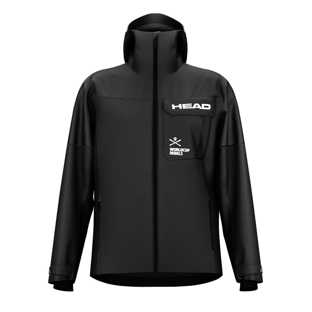 Kurtka narciarska męska HEAD RACE NOVA Jacket Men Black 2026