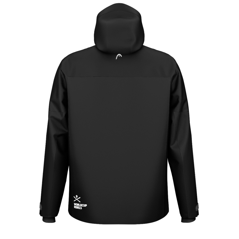 Kurtka narciarska męska HEAD RACE NOVA Jacket Men Black 2026 - obrazek 2