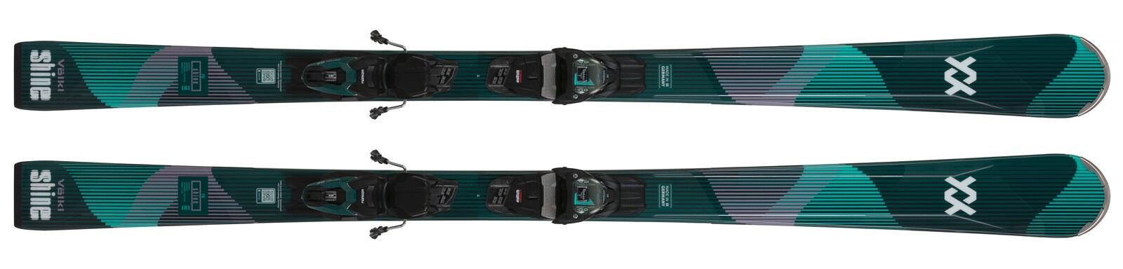 Narty Völkl Shine 76 + VMotion 10 GW Lady Green 2026