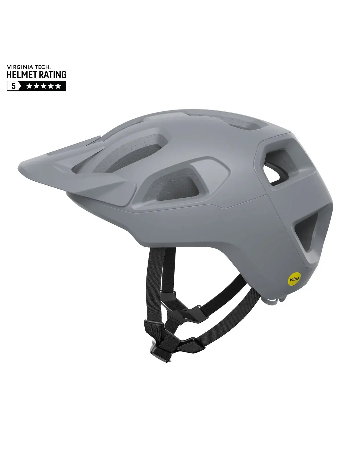 Kask rowerowy POC Cularis MIPS szary