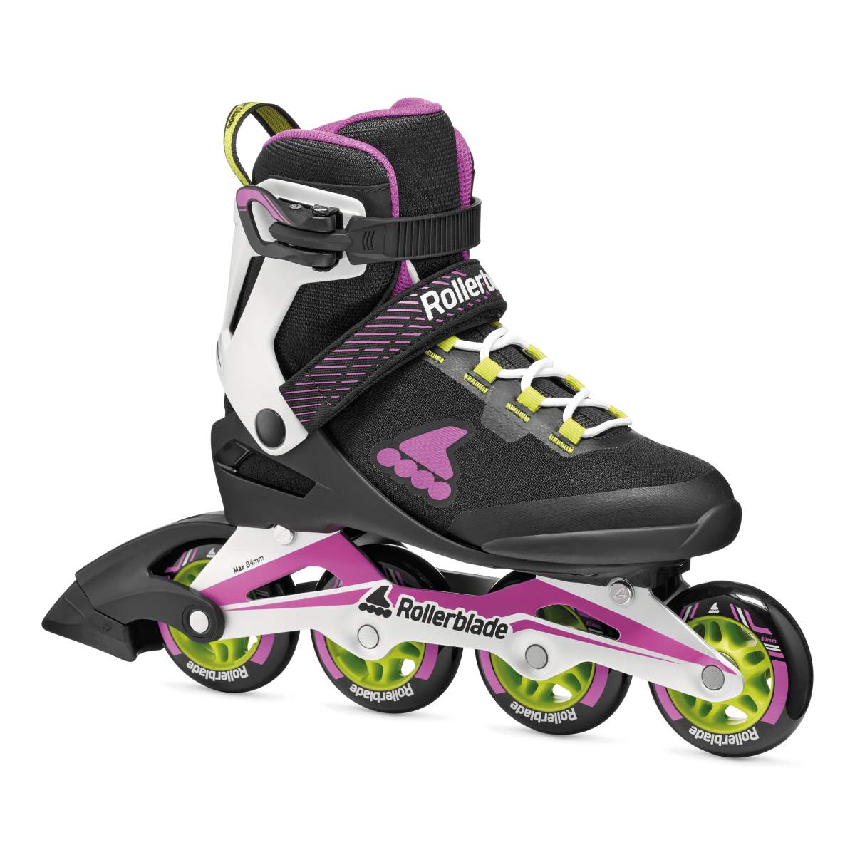 Rolki Rollerblade Macroblade 80 W Black/Dark Fuchsia
