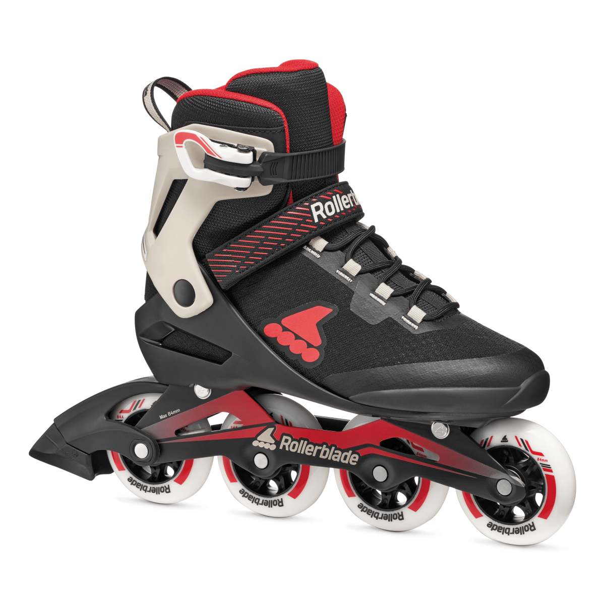 Rolki Rollerblade Macroblade 84 Black/Sand/Red