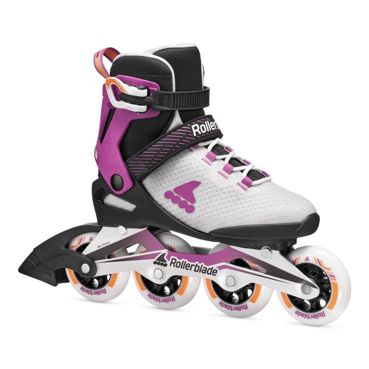 Rolki Rollerblade Macroblade 84 W Light grey/Violet/Orange