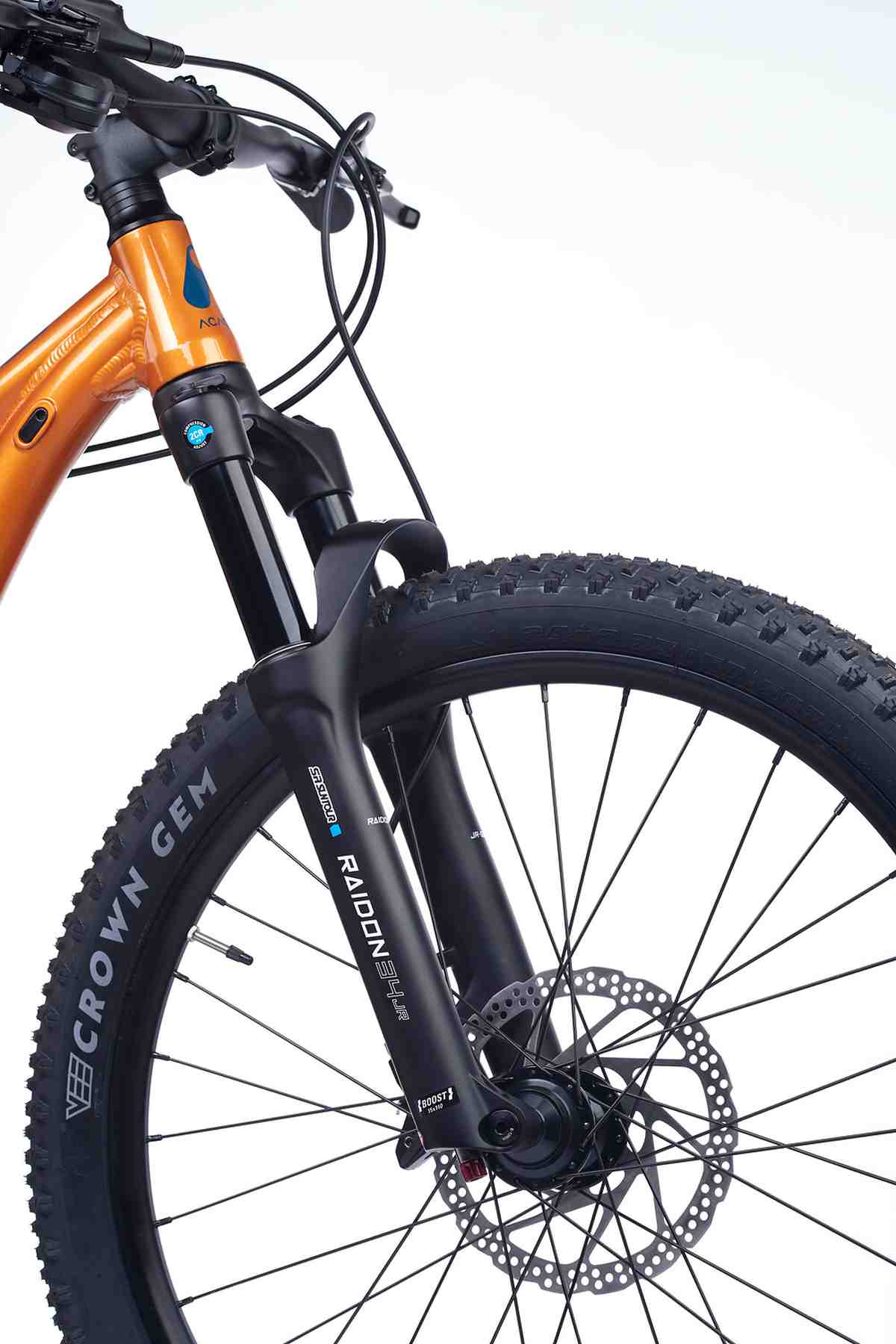 Rower dziecięcy Academy S-GRADE Trail 5 (24") Amber - obrazek 3