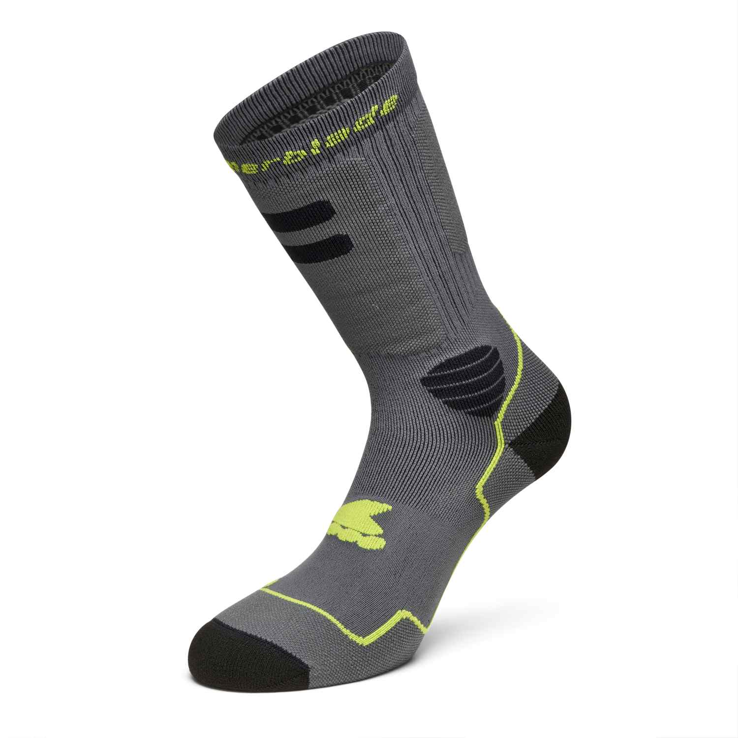 Skarpetki Rollerblade High Performance Socks Anthracite/Lime