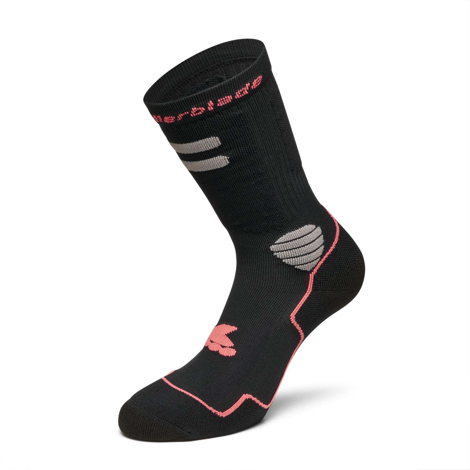 Skarpetki Rollerblade High Performance Socks Black/Coral