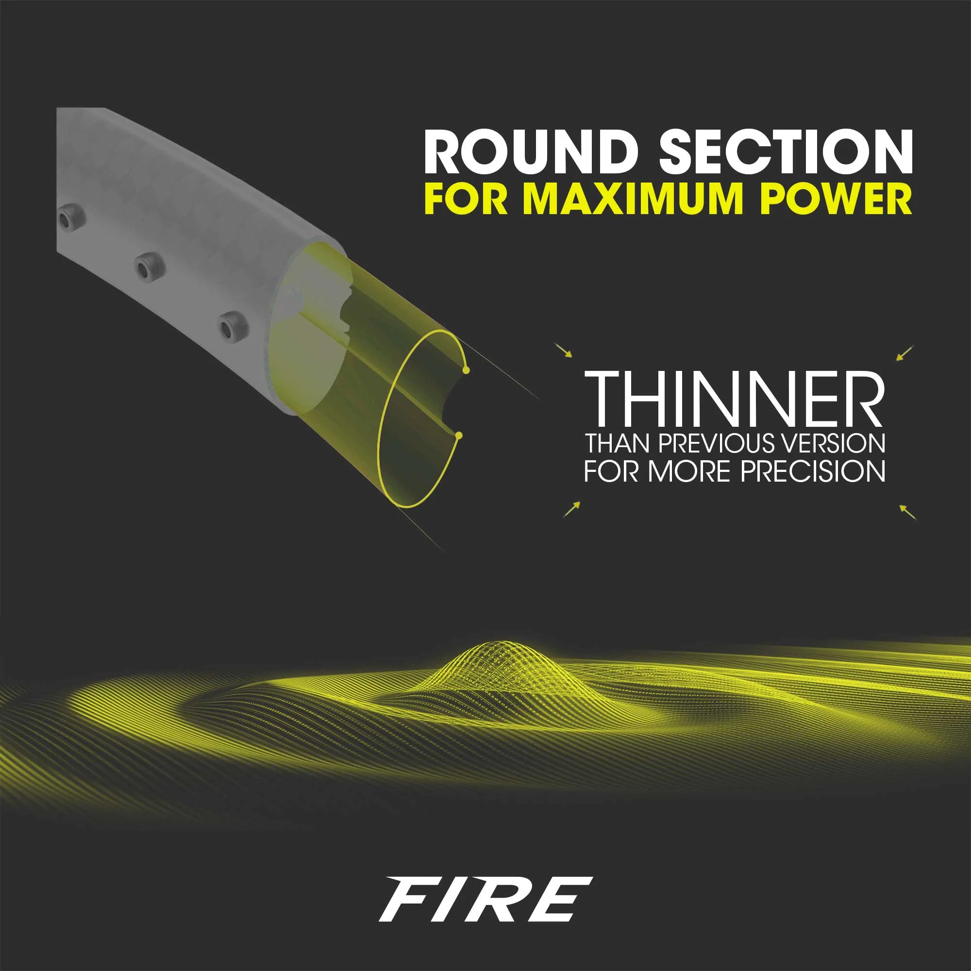 Rakieta Tecnifibre FIRE 285 - obrazek 5