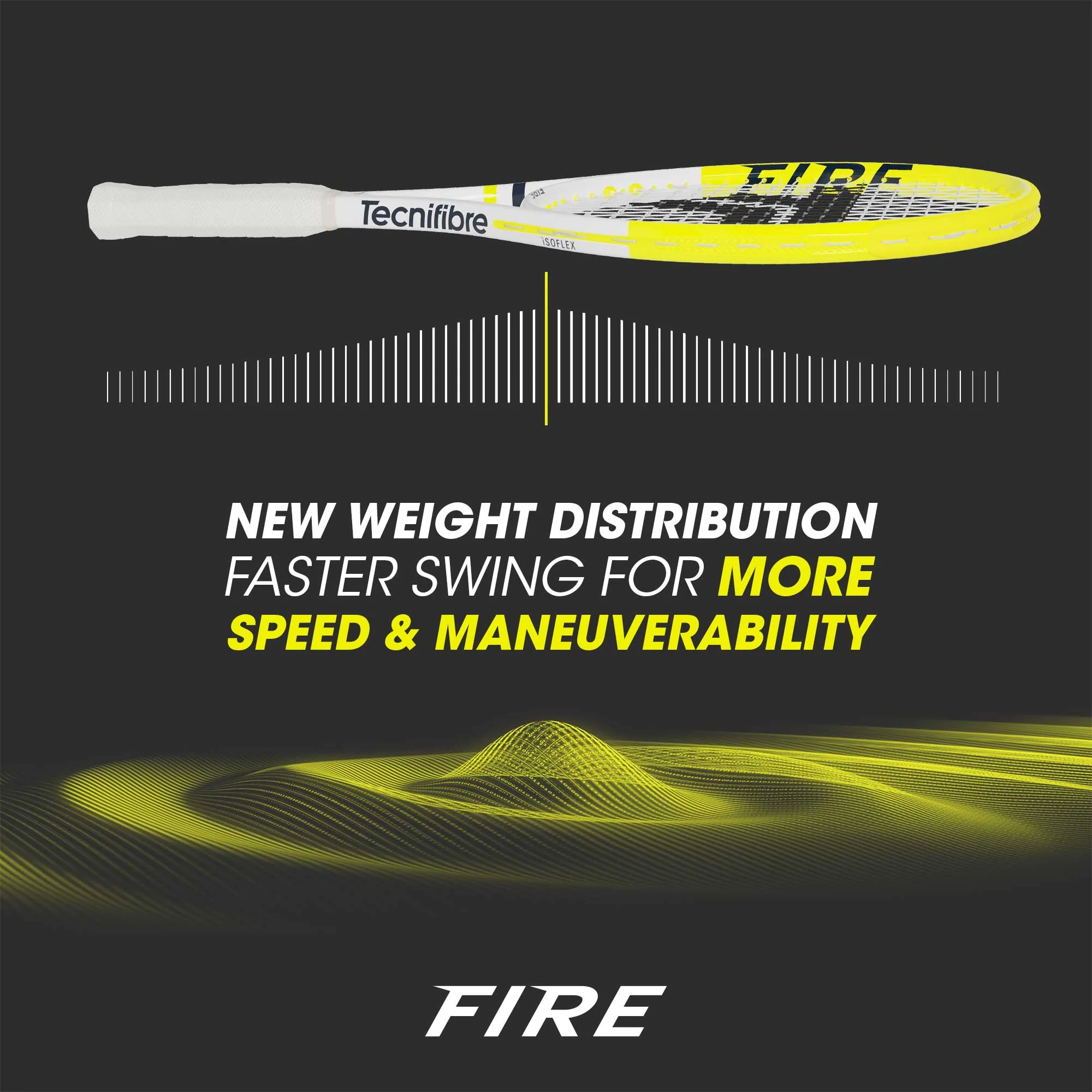 Rakieta Tecnifibre FIRE 285 - obrazek 4