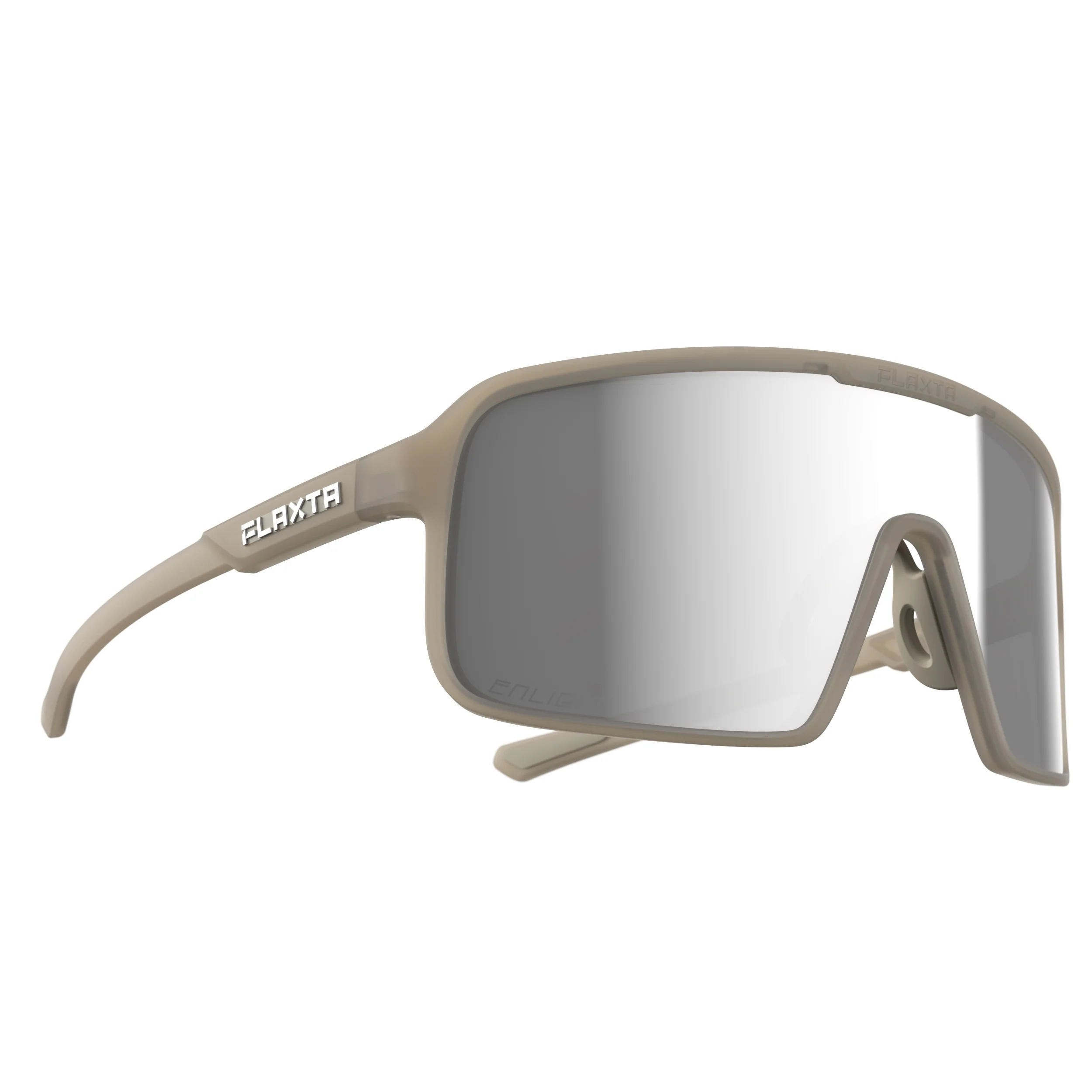 Okulary Flaxta Above Sandstorm Silver Mirror