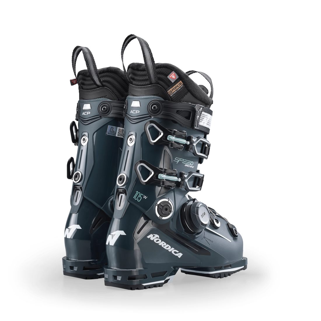Buty Nordica SPEEDMACHINE 3 BOA 105 W GW Green/Black/Aquamarine 2026 - obrazek 3