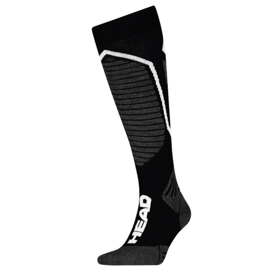 Skarpety HEAD SKI Performance Kneehigh black/dark grey