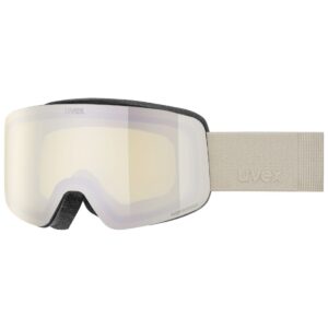 Gogle narciarskie UVEX Pwdr FM black matt/mirror platin