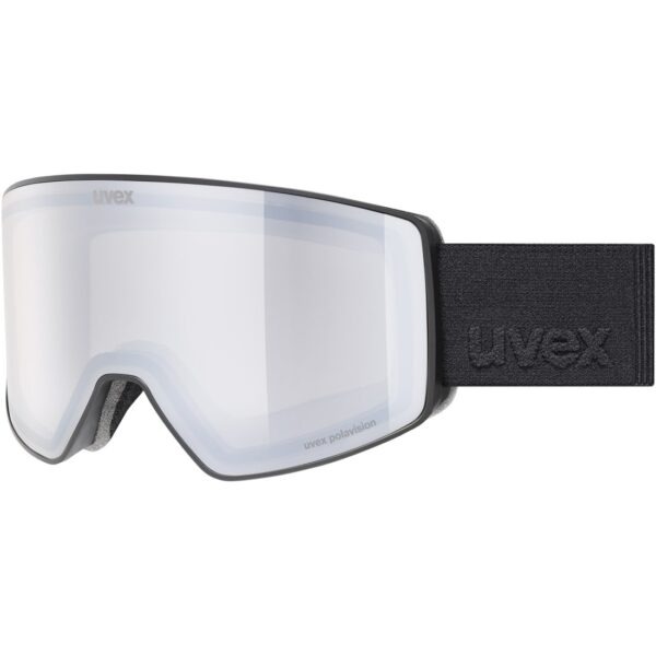 Gogle UVEX Scenic P black matt/mirror silver