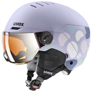 Kask Uvex Rocket Jr Visor cool – lavender abtract matt