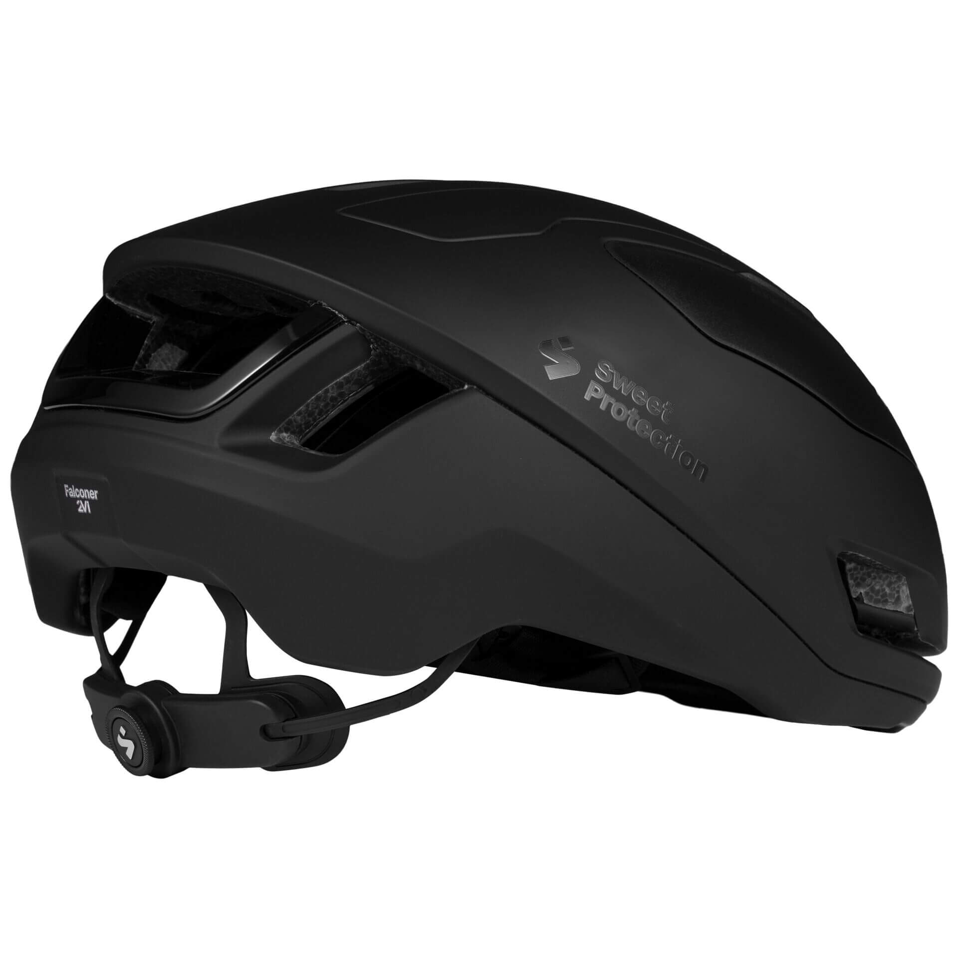 Kask rowerowy Sweet Protection Falconer Aero 2Vi® Mips Helmet Round Fit Matte Black - obrazek 12